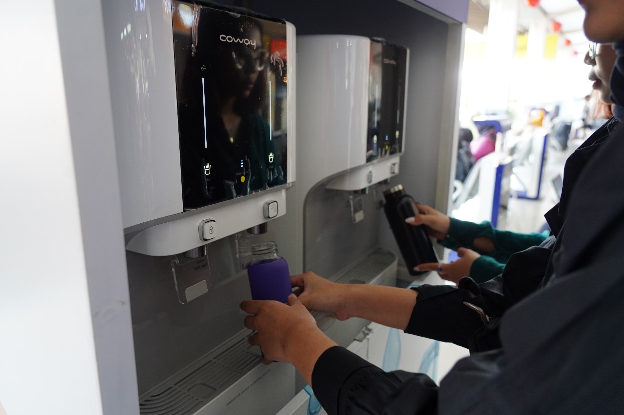 KAI Terus Inovasi dengan Hadirkan Water Station di 40 Stasiun di Seluruh Indonesia