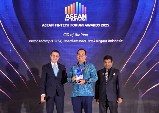 BNI Raih Penghargaan CIO of the Year di ASEAN Fintech Awards 2025, Perkuat Komitmen Transformasi
