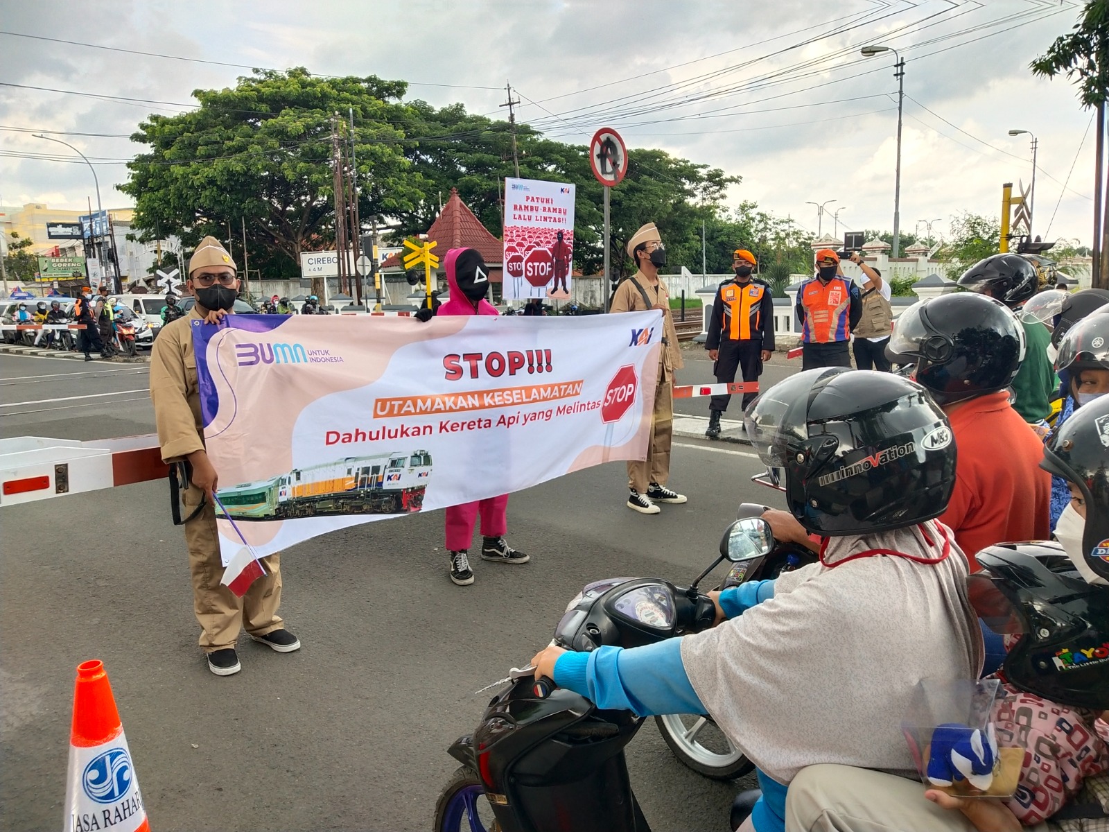 KAI Daop 4 Semarang Waspada Perlintasan, Tekankan Pentingnya Patuh Aturan Lalu Lintas
