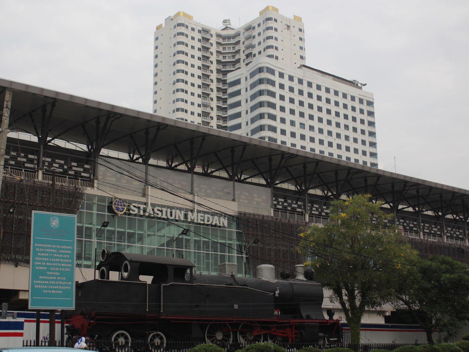 Stasiun Medan Hadirkan Integrasi Moda Transportasi Modern
