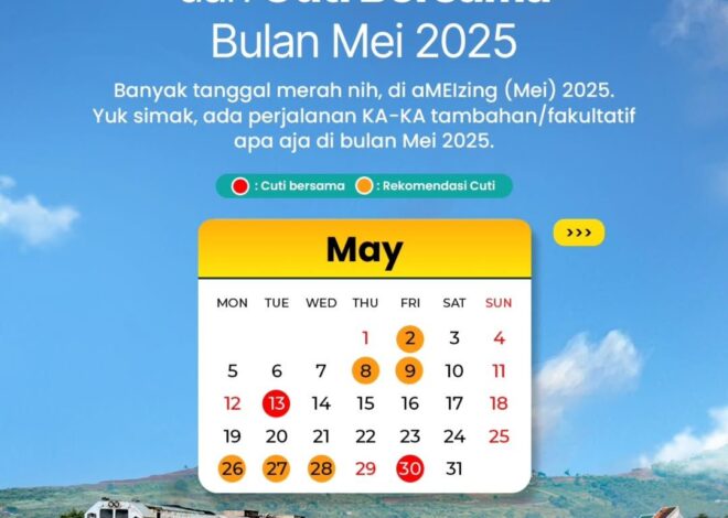aMElzing Trip! Jangan Stres Kehabisan Tiket, KAI Hadirkan Deretan Kereta Tambahan