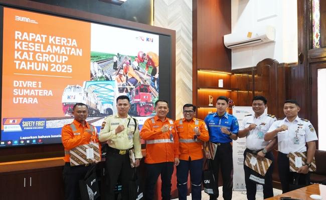 (VIDEO) Dedikasi Personel KAI Bandara Cabang Medan, Pilar Keamanan Operasional Kereta Api