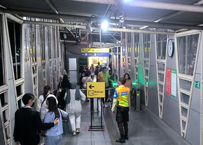 KAI Uji Coba Akses Baru Stasiun Tanjung Barat Terhubung Kawasan Hunian Samesta Mahata